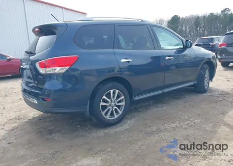 2016 Nissan Pathfinder S из США, поврежденный, VIN 5N1AR2MMXGC632012
